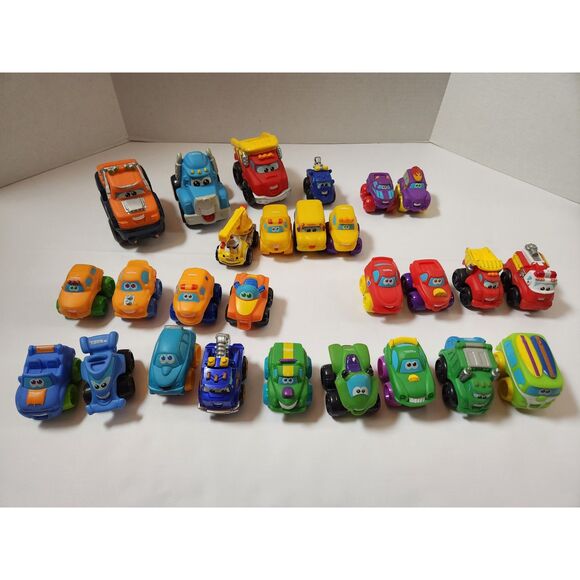 Tonka Toy Vehicle Lot – 27-Piece Assortment, Trucks & Construction - Picture 1 of 10